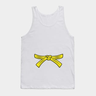 Yellow belt Karate Kyokushin Wado Goju Shotokan Shito ryu Tank Top